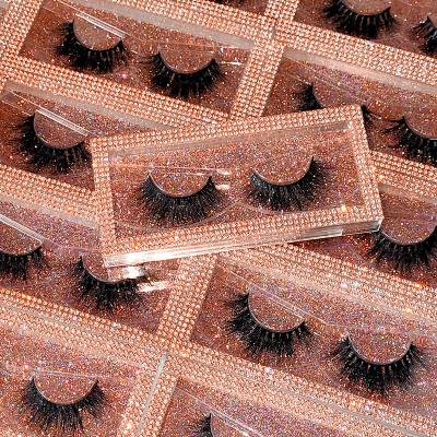 China Natural Long Factory Wholesale 100% Real Mink Fur Eyelashes Hand Made Individual Eyelashes for sale