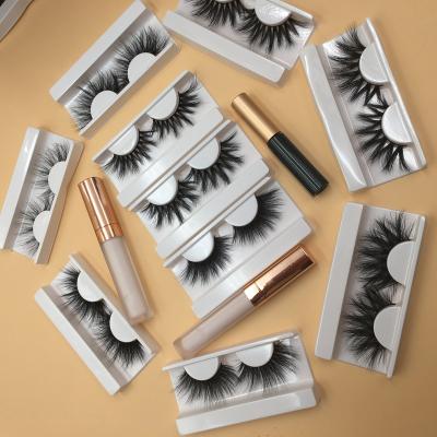 China Full Stripe Mink Eyelashes Natural Mink Eyelashes Vendor Customized Eyelashes Long Bottom Box Price for sale