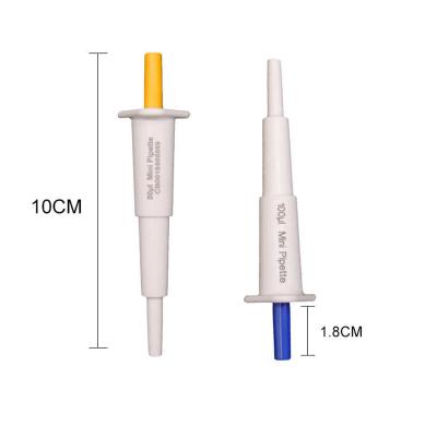 China Mini Pipettes for Liquor Mini Pipette Manual Single Channel Micro Pipettor Fixed Volumn Pette Pointing Dispensing Sampler 10ul/25ul/30ul/50ul/75ul/100ul for sale