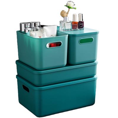 China 4L 8L 16L 24L Container Sustainable Household Plastic Kitchen Bathroom Storage Waterproof Bathroom Storage Cabinet for sale