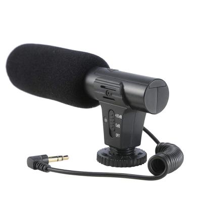 China OEM Supercardioid Shotgun Mamen Stereo Shotgun Microphone Mini Mobile Phone MIC for sale