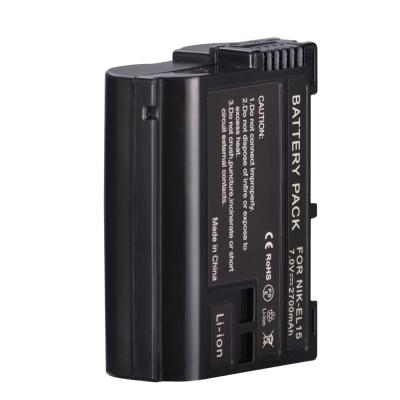 China 1300mAh Camera Battery EN-EL15 For NIKON Battery For LED Light Extra Battery For NIKON for sale