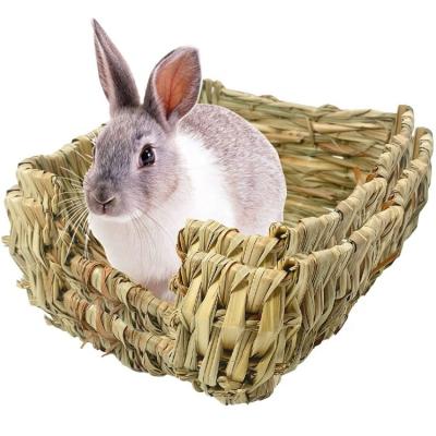 China Low Price Grass Bed Rabbit Toy Rabbit Tubular Grass Mat Breathable Good Quality for sale