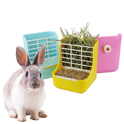 China China Custom Sustainable Pet Bowl Rabbit Feeder Hay Rack Feeder for sale