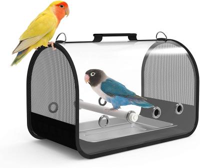 China CLASSICS Factory Direct Travel Cage Bird Carrier Pets Birds Travel Cage for sale