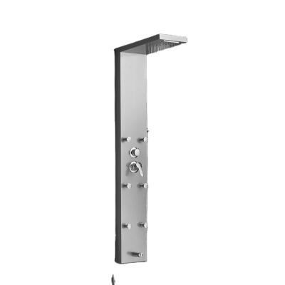 China Without Slide Bar China Manufacturer Factory Price Outstanding Quality Nickel Exterior Shower Panel for sale