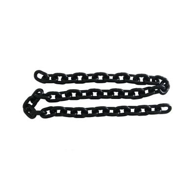 China Transmission China Manufacturer G100 12mm Chain Welded Alloy Steel 20Mn2A EN 818 Link Chain for sale