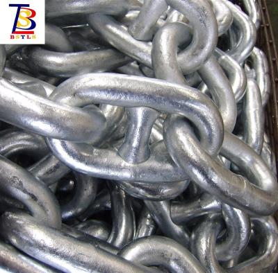 China Drag Class U2 Stud Link Chain Hot Dipped Galvanized Anchor Chain With CCS/BV/LR Certificate for sale