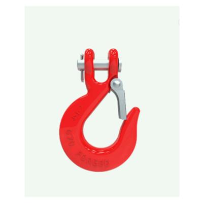 China High Quality Heavy Industry Durable Using Various Clevis G80 Heavy Slip Forging Crane Hook for sale