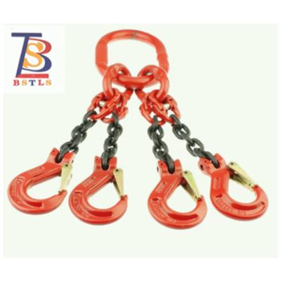 China 20Mn2A Factory Sell Widely Used Various Adjustable Legs G80 Four Chain Sling for sale