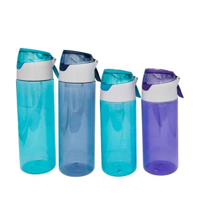 China BPA Free Sustainable With Heat Transfer Printing Plastic Spray Mist Drinking Water Bottle for sale