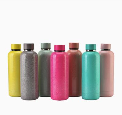 China Sustainable Hot Sale Double Wall Vacuum Insulated Bottles Small Mouth 500ml Stainless Steel Water Bottle for sale