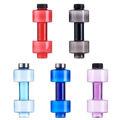 China Plastic 55ml BPA Free PET Dumbbell Shaped Water Bottle for sale