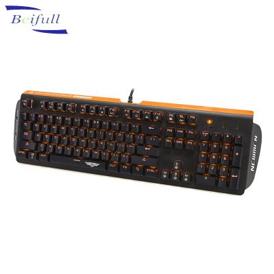 China Latest Metal Model 104 Keys Single Mechanical Keyboard Made In Shenzhen Free Shipping for sale