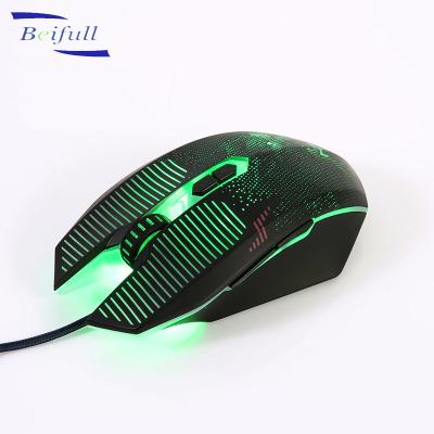 China 3D Shenzhen Factory Supply USB Wired OEM Gaming Mouse With Blast Mode Led Light for sale