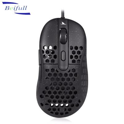 China Lightest Programmable 3D Honeycomb High End Gaming Hole Mouse for sale