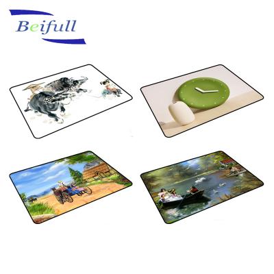 China Waterproof Rubber Fabric Gaming Mouse Pad Eco - Friendly With Custom Design for sale