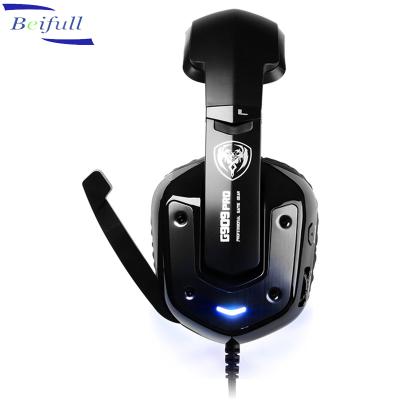 China Vibration+Comfortable With Sound 7.1 With Led Somic G909PRO USB 7.1 Virtual Sound Vibration Lightweight With Microphone Bass Stereo Gaming Headset for sale