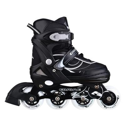 China girls and adults instant PU wheel roller skate outdoor inline skate GX-1405 for sale