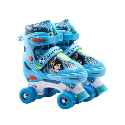 China professional outdoor quad four pu wheels roller skate GX-1605A for sale