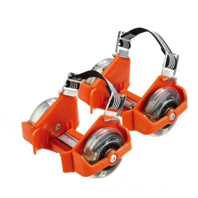 China Plastic Newest Stylish Design Integrated Roller Skate Flashing Wheels For Gosome Brand PVC Wheel 30 Pair Plastic/ctn 33.5/30kgs 49x39x49cm, pp for sale