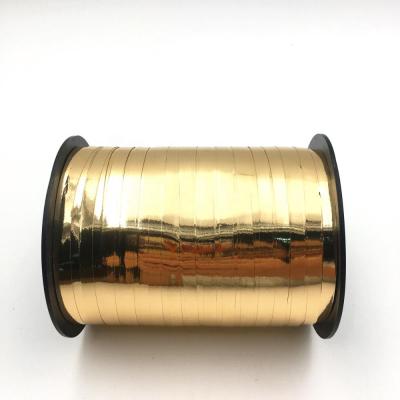 China Christmas Hot Selling Shiny Metallic Balloon Ribbon Edging Trimming Ribbon For Gift Wrapping for sale