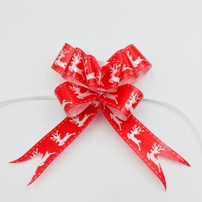 China Gift Ribbon Polypropylene Customized Butterfly Bow For Christmas Decoration for sale