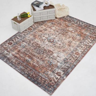 China Carpets Decorativos Carpets Washable Rugs Machine Washable Carpets Sala Indian Custom for sale