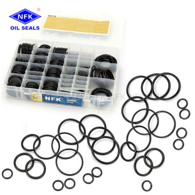 China 397 PCS Metric O-Ring Kit- P, G Metric O-Rings Japanese Standard O Ring Kit for Repairing O Ring Box for sale