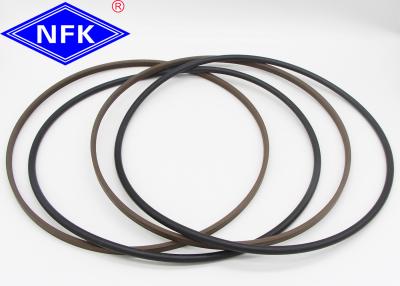 China Rod Seal High Pressure PTFE+ NBR Tpye HBTS Buffer Ring For 60 Ton Hydraulic Breaker for sale