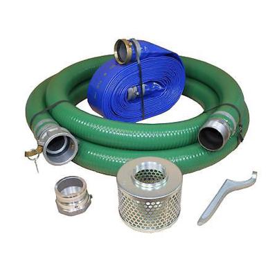 China Industrial Gas Pump PVC Layflat Hose Vacuum Pump Hose for sale