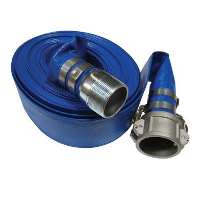 China Industrial PVC Layflat Hose With Flexible Water Pump for sale