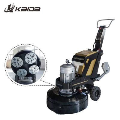 China Concrete Floor Polishing Machine 12Pcs Plate Concrete Floor Grinder For Sale for sale