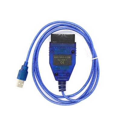 China Obdii Protocols Vehicle VAG 409.1 KKL OBD2 OBDii Cable Scan Tool Diagnostic Interface Connector With Ftdi Chip obd2 Scanner For VW for sale