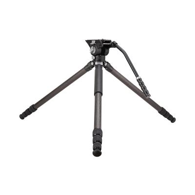 China Pan Professional Cheap Phone Camera Tripod Aluminum Alloy Tripod Carbon Fiber Light Weight T888 Carbon Fiber Foot Tube for sale