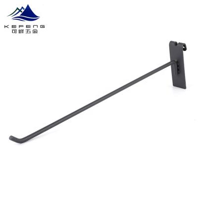 China Hot Sale Metal/Stainless Steel Supermarket Iron Hook Metal Double Fork Pegboard Hook for sale