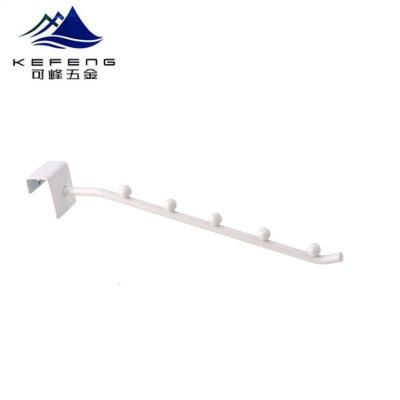 China Heavy Duty Merchandise Show Frame Shop Fabric Display Hanging Metal Bar Hooks for sale