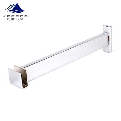 China High Quality Metal Wall Mounted Clothes Hanging Display Arm Sloping Hooks for sale