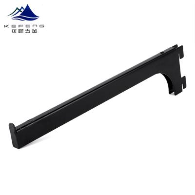 China Good Quality Metal Glass Bracket Single Slot Shelf Bracket for sale