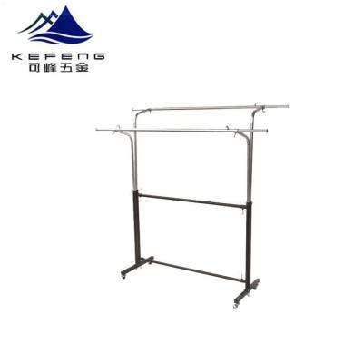 China Clothes Show Foldable Hot Sale Garment Rack Retail Shelf for sale