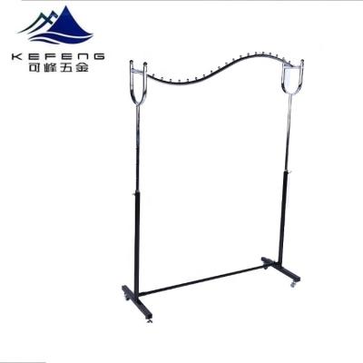 China Deploying Clothes Metal Clothing Garment Hanger Hanging Rack for sale