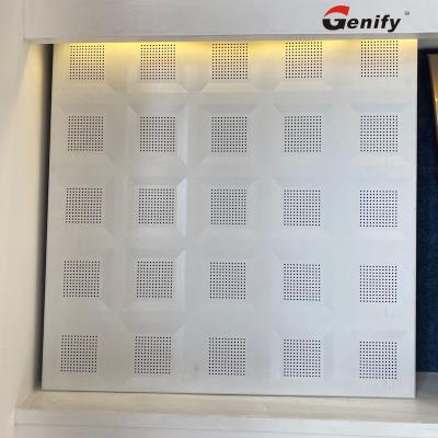 China New Perforated Ceilings Design Sound Perforated Suspended Aluminum Clip-in Ceiling For Office Decoration for sale