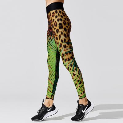 China Breathable Yoga Pants Wholesale Custom Compression Tights Joggers Fitness Gym Active High Waist Workout Women Prints Leggings for sale