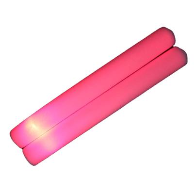 China Three functions: custom multi color wedding party cheer glow stick luminous hot sales instant LED foam led foam glow stick for sale