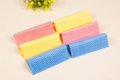 China 100 % Non-Woven Fabric Disposable Dish Cloths Comfortable For  Kitchen for sale