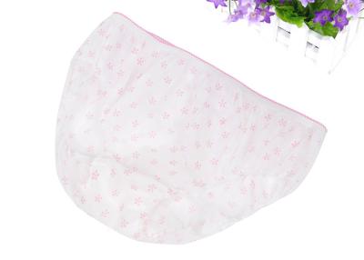 China Pink Sanitation Disposable Cotton Underwear Environmental Friendly for sale