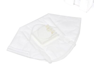 China Rectangle White Disposable Face Mask With Valve , Surgical Mouth Mask for sale