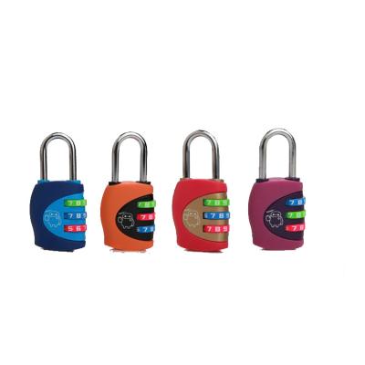 China Decorative Promotional Metal Combination Small Colorful Cheap Outdoor Padlock for sale