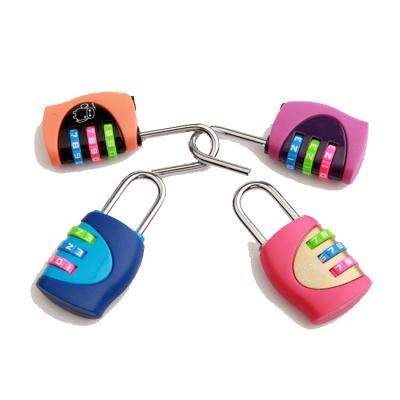 China Promotional Cheap Colorful Metal Combination Small Outdoor Padlock for sale