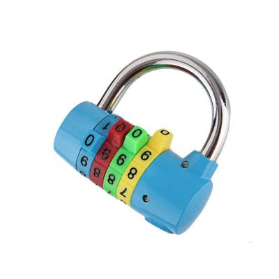 China Heavy Duty Gym Padlock Keyless Keyless Metal Combination Lock For Door for sale